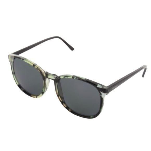 KOMONO Urkel Palms Sunglasses NEW green floral main image 5